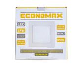 Painel Led 24W Economax Sobrepor Quadrado Branco Frio 6500k