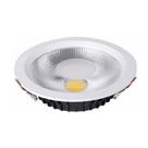 Painel LED 30W Downlight Embutir Redondo 22cm Branco Neutro 4000K Bivolt