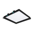 Painel Led 30W Stella Embutir Deep 34,8cm Recuado Preto 4000K STH8905PTO/40
