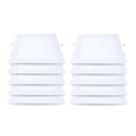 Painel Led Avant Quadrado Embutir 24w 4000k Bivolt 10 Und