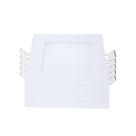 Painel Led Avant Quadrado Embutir 6w 4000k Branco 5 Und