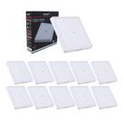 Painel Led Avant Quadrado Sobrepor 24W 6500K C/ Sensor 10 Un Painel Led Avant Quadrado Sobrepor 24W 6500K C/ Sensor 10 Un