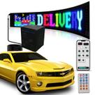 Painel Led Carro De Aplicativo De Transporte Parabrisa Display Multicolorido Divulgaçao Publicidade Flexivel Ajustavel Painel Led Carro De Aplicativo De Transporte Parabrisa Display Multicolorido Divulgaçao Publicidade Flexivel Ajustavel