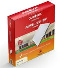 Painel LED de Embutir 02902B 18W Bivolt 2700K Quadrado Branco Ourolux Painel LED de Embutir 02902B 18W Bivolt 2700K Quadrado Branco Ourolux