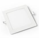 Painel Led Embutir 12w 3000k 840lm Quadrado 17cm Biv