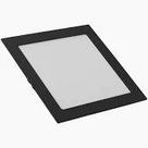 Painel Led Embutir 18W 3000K Preto Painel Led Embutir 18W 3000K Preto