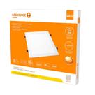 Painel led embutir 30w 3000k biv. quadrado ledvance 7014205