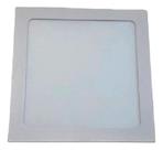 Painel LED Embutir Quadrado 18W Foxlux 4000K Branco Neutro 1400lm Bivolt Quadrado Slim Alta Durabilidade 30000h Iluminação Uniforme
