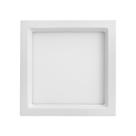 Painel Led Embutir Quadrado Branco Recuado 25W Bivolt