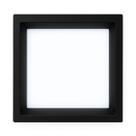 Painel Led Embutir Quadrado Recuado 24w 4000k Branco Neutro Bivolt Preto