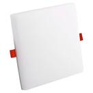 Painel led embutir sobrepor quadrado frameless 24w 6500k