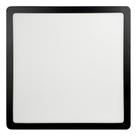 Painel LED Foxlux 24W Quadrado Embutir 6500K Bivolt Preto Com Iluminação Branca Fria Uniforme, Ideal Para Escritórios, Lojas e Ambientes Modernos