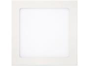 Painel Led Plafon Kian Quadrado Sobrepor Branco Frio 12W Bivolt 6000K