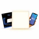 Painel led Plafon Smart Inteligente Embutir 18w 2700k a 6500k 22cm 110v/220v Bivolt Quadrado Cod:290118076 Avant Neo