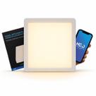 Painel led Plafon Smart Sobrepor 24w 2700k a 6500k 30cm Bivolt Quadrado Cod:291990734 Neo Avant