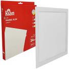 Painel Led Slim Embutir Branco 24W Frio 29,3Cm Quadrado