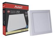 Painel led sobrepor quadrado 22x22 4000k 18w Painel led sobrepor quadrado 22x22 4000k 18w