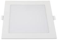 Painel led super abs embutir 24w biv 6500k quad ourolux