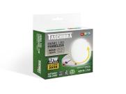 Painel LED Taschibra Frameless Embutir/Sobrepor Redondo 12W Painel LED Taschibra Frameless Embutir/Sobrepor Redondo 12W