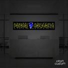 painel letreiro led Neon Pense Grande decoracao festa bar