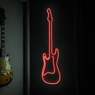 Painel Luminoso Criativo GUITARRA - Neon LED