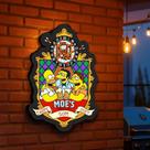 Painel Luminoso LED MOE'S - Decoração Elegante para Ambientes