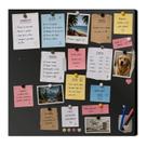 Painel Magnético Moderno Para Home Office Organização Tarefas e Recados 60x60cm Painel Magnético Moderno Para Home Office Organização Tarefas e Recados 60x60cm