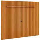 Painel Master 180cm para Tv Até 65 Polegadas Ripado Edn Cor Cedro