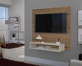 Painel milao para tv até 32" freijo com offwhite