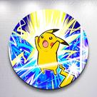 Painel Mini ou Grande Sublimado Capa Decorativa Caçadores Anime Poke e Amigos Festa Estampa Redondo