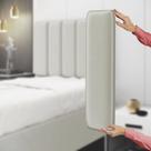 Painel Modulado Nashira 60x20 Cm / N-030 Veludo Bege