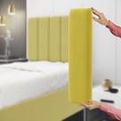 Painel Modulado Nashira 60x20 Cm Sued Aradecor