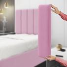 Painel Modulado Nashira 60x20 Cm / Z-009 Sued Rosê