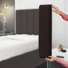 Painel Modulado Nashira 60x20 Cm / Z-010 Sued Marrom
