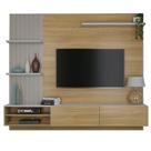Painel Montana para TV até 65 Polegadas Valdemoveis Cinamomo Off White Painel Montana para TV até 65 Polegadas Valdemoveis Cinamomo Off White
