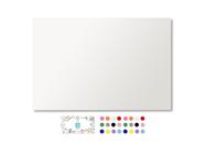 Painel Mural Magnético Para Planejamento Estratégia Organização Decorativo 100x60cm Com 36 Imãs