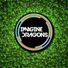 Painel Neon Led Aplique Imagine Dragons 30cm Banda rock