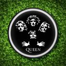 Painel Neon Led Aplique Queen 30cm Quadro Banda Rock