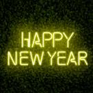 Painel Neon Led Happy New Year festa decoraçõao