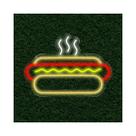 Painel Neon Led Hot Dog Cachorro Quente Decoração Lanchonete Painel Neon Led Hot Dog Cachorro Quente Decoração Lanchonete