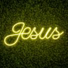 Painel Neon Led Jesus Natal Igreja decoração Painel Neon Led Jesus Natal Igreja decoração