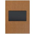 Painel New Versatti Sem Nicho 113cm para Tv Até 45 Polegadas Fabrimóveis Cor Nature Painel New Versatti Sem Nicho 113cm para Tv Até 45 Polegadas Fabrimóveis Cor Nature