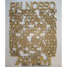 Painel Oração Pai Nosso 40x50cm MDF 3mm