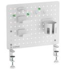 Painel Organizador de Mesa/Parede Fortrek Grid Space Gamer (Branco)