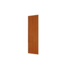 Painel p/ Quarto Ripado Módulo Extensor 240x40 Central 100% MDF Freijo - DJ Móveis