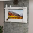 Painel p/ TV até 50 Pol Quartos e Salas em MDF Envio Rápido