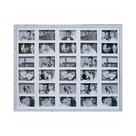 Painel para 30 Fotos Bee Rustic Collection 73x93cm Branco - Kapos
