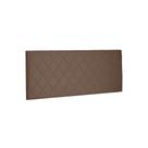 Painel para Cama Box King Esmeralda Suede Caramelo