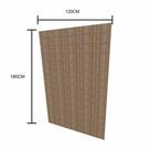 Painel para ganchos, ideal para lojas amadeirado escuro 180(A)x120(C)cm sem ganchos Painel para ganchos, ideal para lojas amadeirado escuro 180(A)x120(C)cm sem ganchos