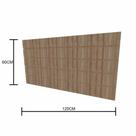 Painel para ganchos, ideal para lojas amadeirado escuro 60(A)x120(C)cm sem ganchos Painel para ganchos, ideal para lojas amadeirado escuro 60(A)x120(C)cm sem ganchos